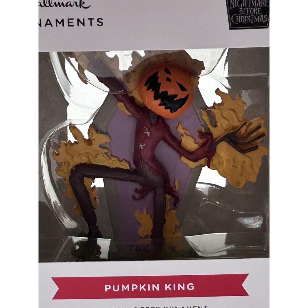 Hallmark Disney Nightmare Before Christmas Jack Pumpkin King Hallowee Ornament